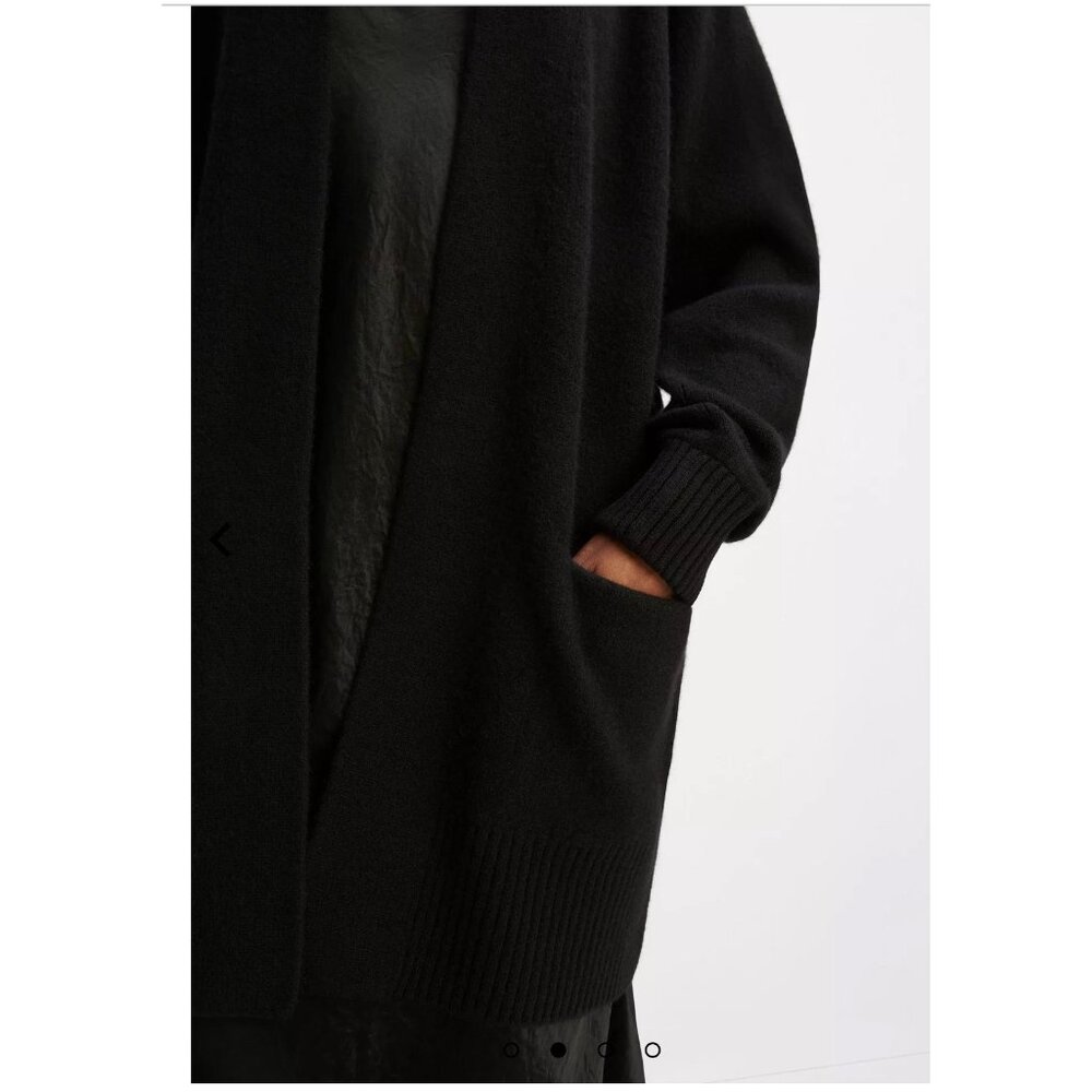 Vince 100% Cashmere Cardigan Black Sz XS TP